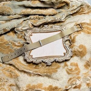 Gold Mesh Bracelet‎ with Buckle Clasp